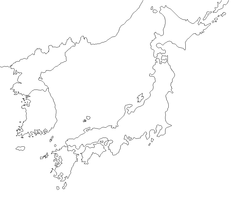 Fond de carte Japon